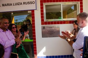 Evento de Inauguração da Escola Municipal de Educação Infantil Maria Luiza Russo