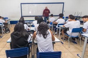 Sala de Aula da rede estadual de ensino