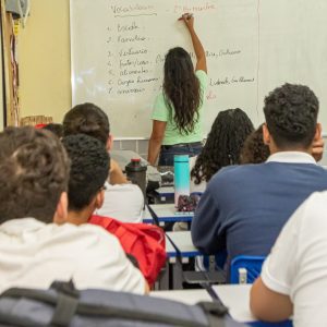 Sala da Rede Estadual de Educação